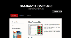 Desktop Screenshot of damian666.boot-land.net